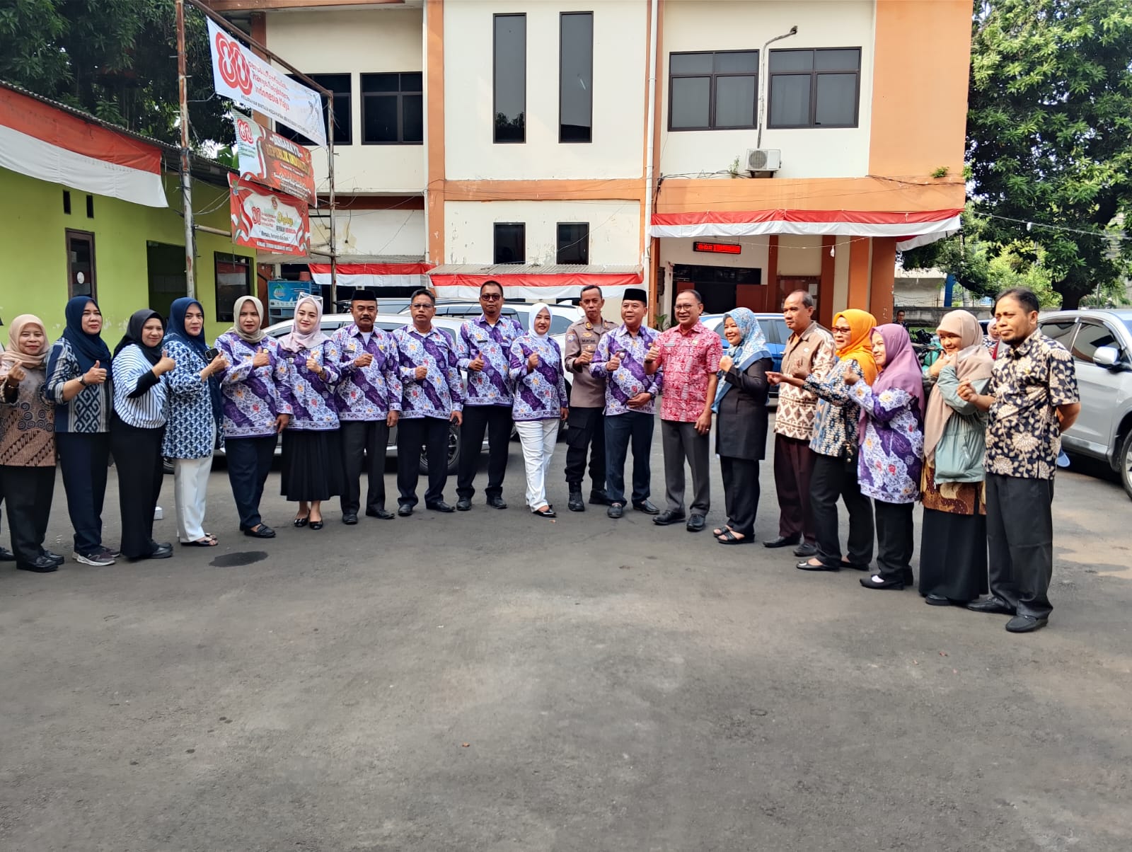 Waka Polsek Bekasi Barat Hadiri Peringatan Hari Kontrasepsi Sedunia Dan Sampaikan Himbauan Kamtibmas