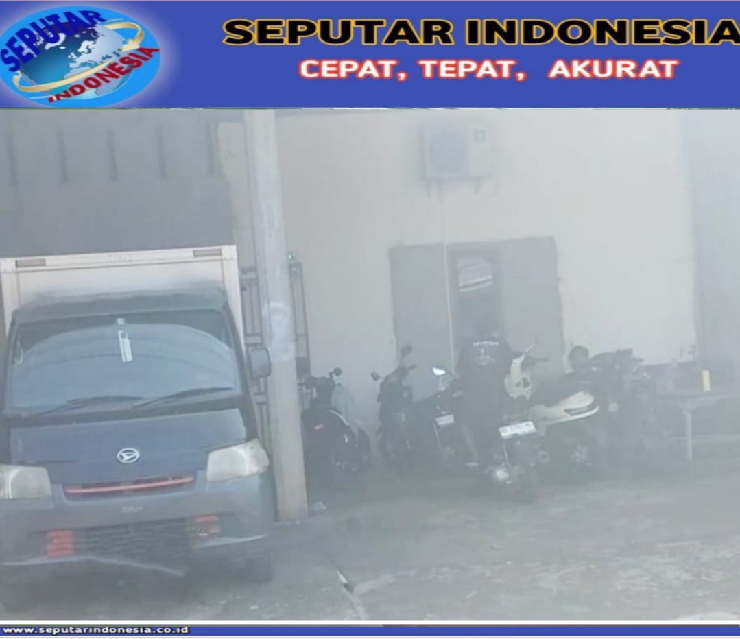 Aneh Bin Ajaib..! Pabrik Rokok Yang Diduga Ilegal Beroperasi Dekat Kantor Polisi