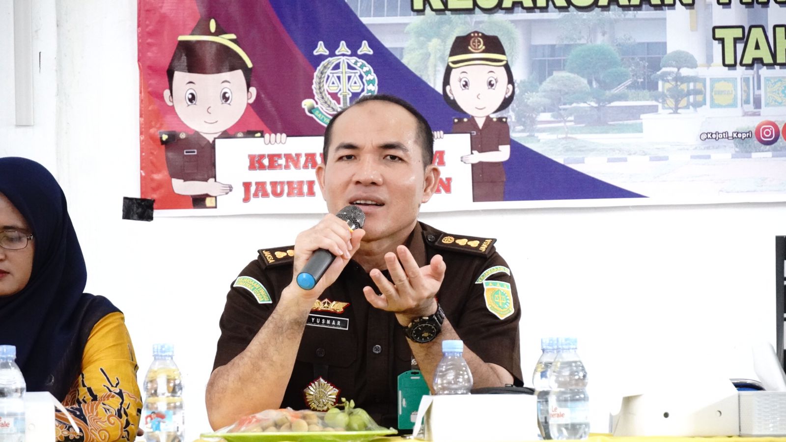 Kejati Kepri Kunjungi SMK Negeri 8 Batam, Ajak Pelajar Hindari Narkoba, Lawan Bullying, dan Cerdas Bermedsos.