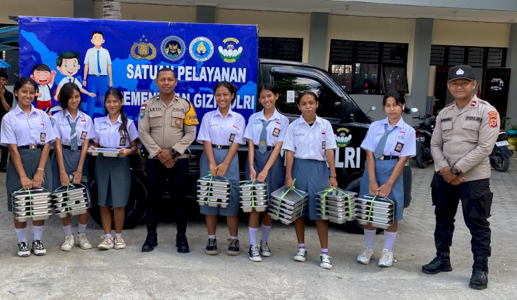 Jangkau Ribuan Anak di Kupang: Kapolda NTT Jamin Kualitas Dan Keamanan Pangan SPPG Polri