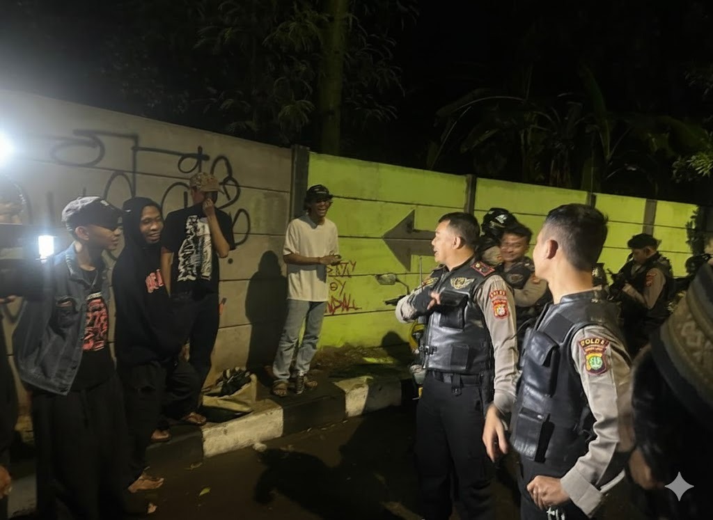 Berkat Laporan Warga, Tim Patroli Perintis Presisi Gagalkan Tawuran Dan Lindungi Anak Muda Dari Bahaya Jalanan