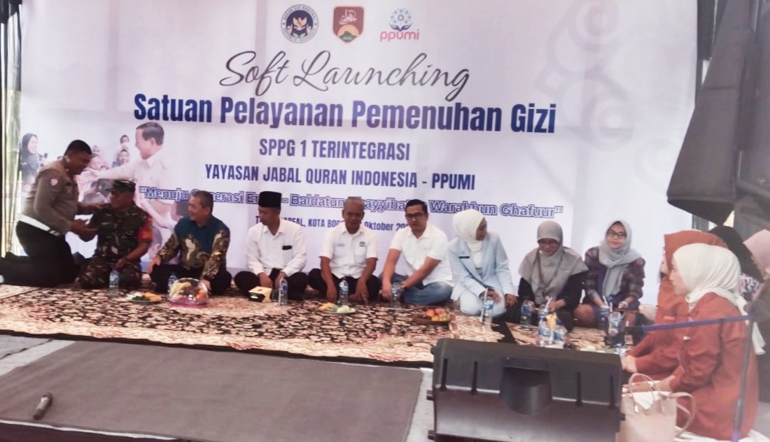 Soft Louncing Satuan Pelayanan Penuh Gizi SPPG I Terintegrasi Yayasan Jabal Quran Indonesia PP UMI
