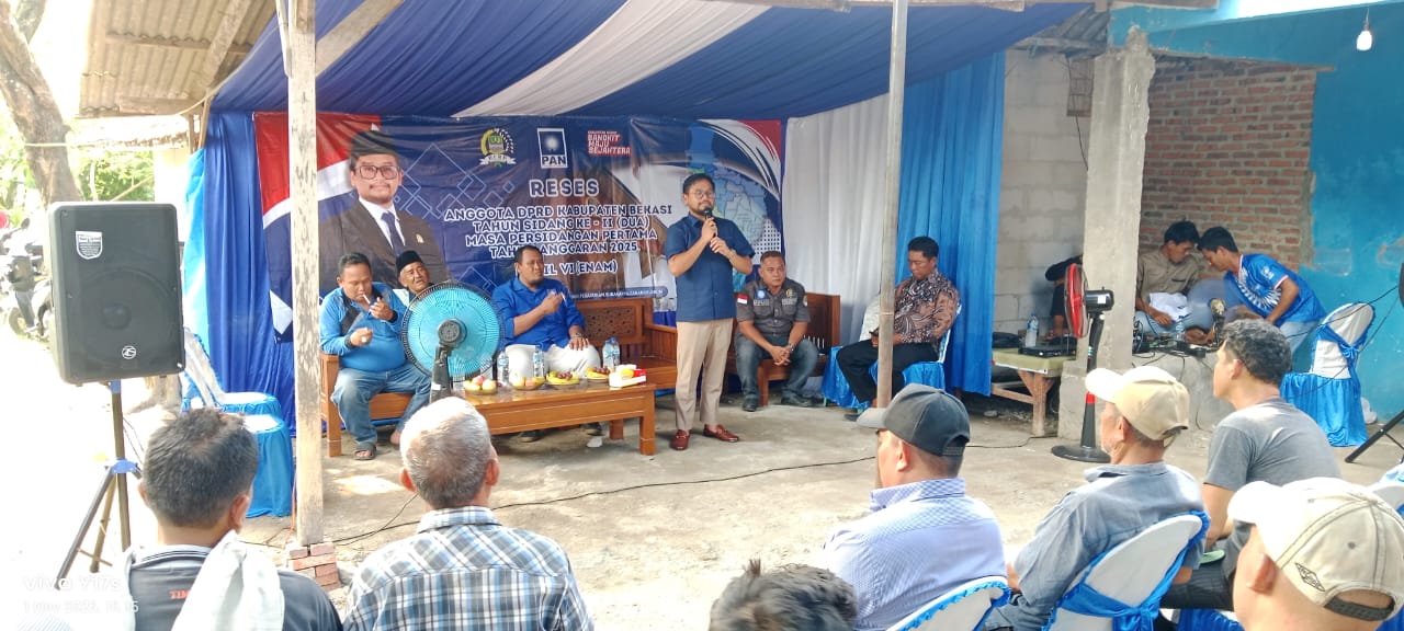 Reses DPRD Kabupaten Bekasi Dapil VI Harapan Warga Di Kampung Cebong Tersampaikan