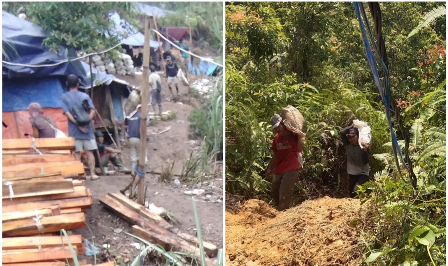 Wow!!! Tambang Emas Ilegal Di Wilayah Kabupaten Bogor Masih Berjalan