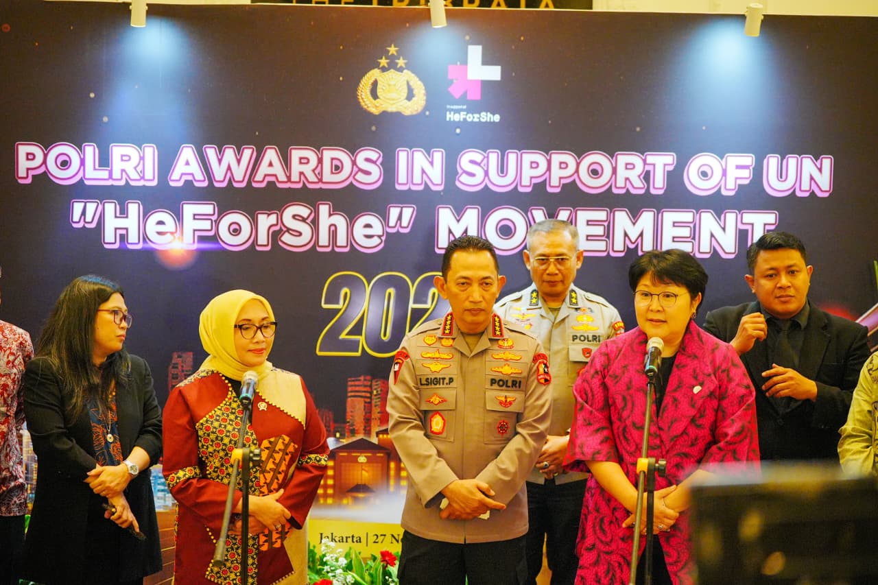 UN Women Apresiasi Komitmen Polri Dalam HeForShe Awards 2025