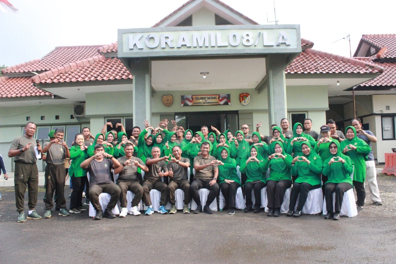 Dandim 0509 Bekasi Ajak Prajurit Koramil 08 Lemahabang Jaga Soliditas Dan Ketahanan Keluarga
