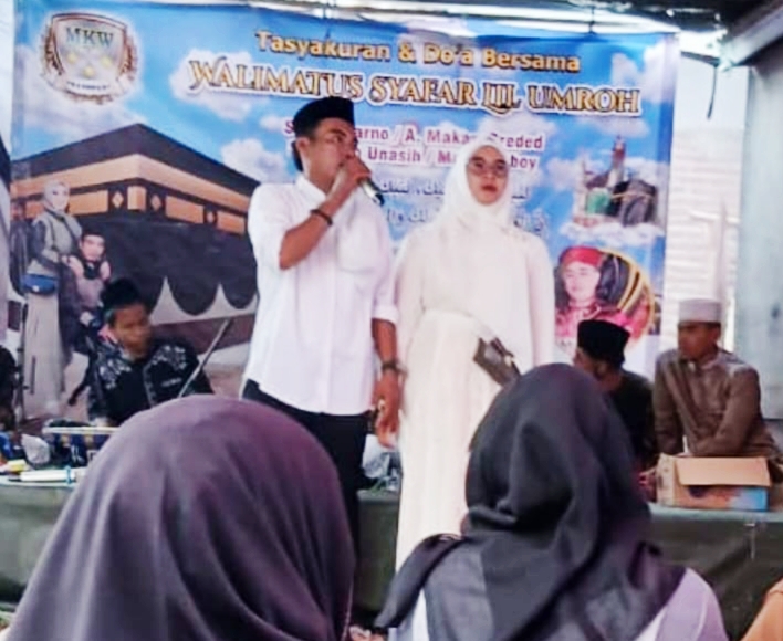 Halal Bihalal Penuh Makna, Doa Dan Air Mata Iringi Keberangkatan Jamaah Umroh Sumarno Dan Uun Munarsih