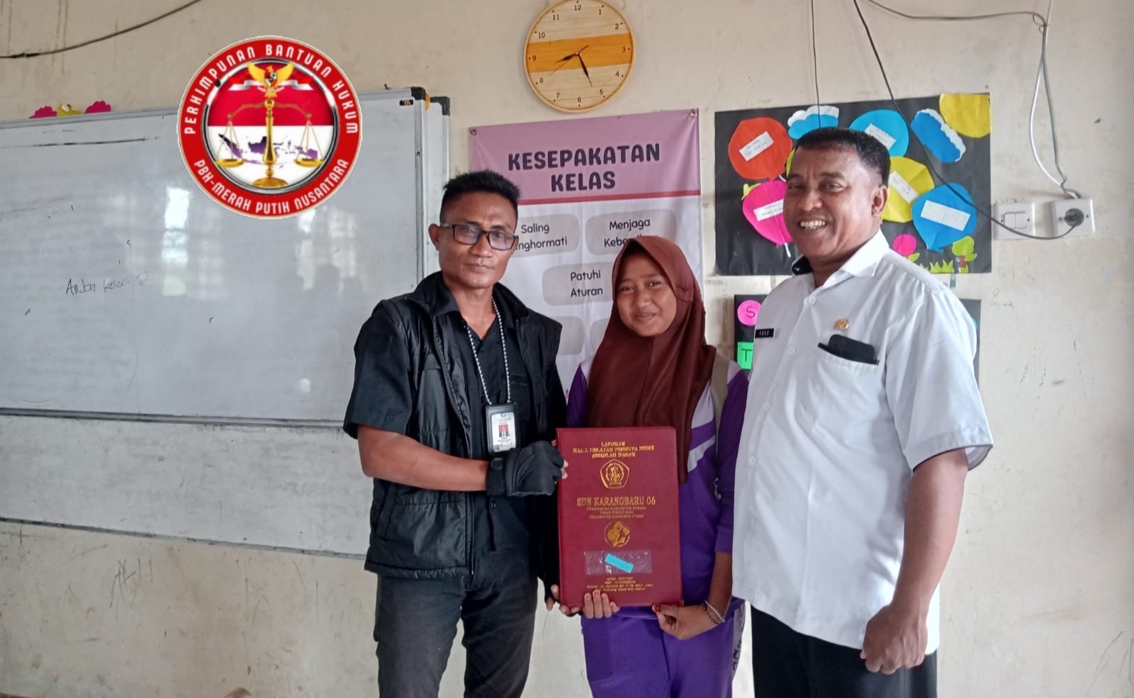 Orang Tua Murid Ucapkan Terimakasih, Gratis Pembagian Raport di SDN 03 Desa Sukakerta