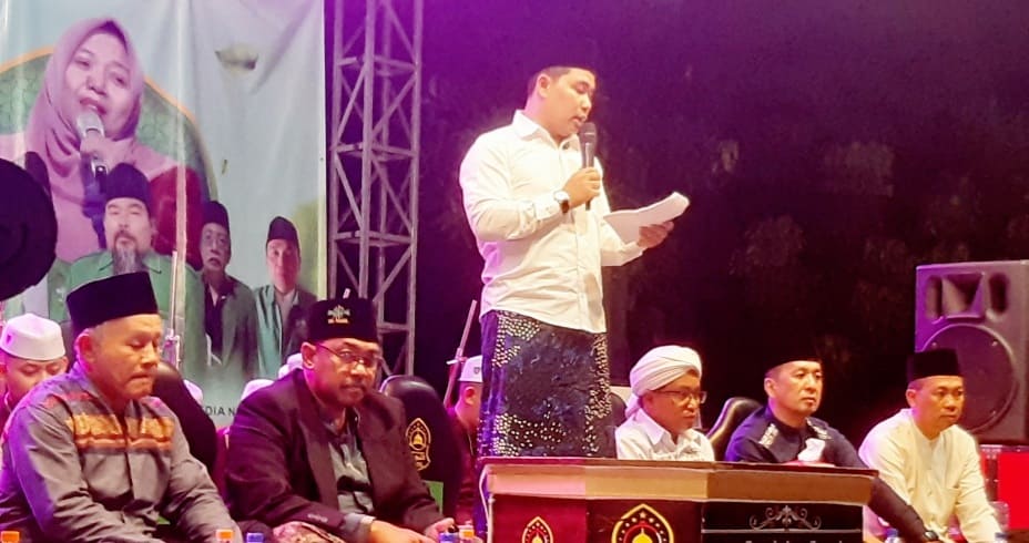 Bupati Mojokerto Gus Barra Hadiri Muhasabah Akhir Tahun dan Harlah NU MWC NU Pungging