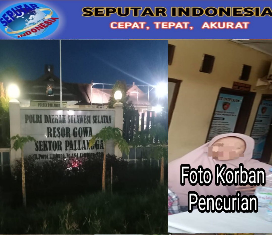 Polsek Pallangga Bebaskan Pelaku Pencurian Handphone Dengan Alasan Sudah Berdamai