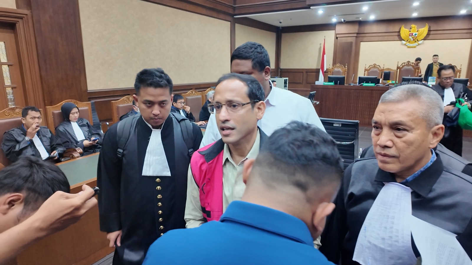 JPU Sampaikan Tanggapan Atas Eksepsi Terdakwa Nadiem Makarim, Tekankan Prosedur Hukum Sesuai Prosedur.