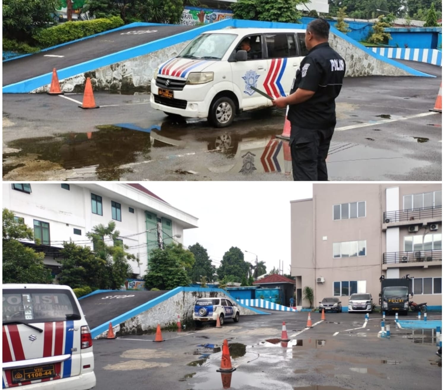 Dukung Keselamatan Lalu Lintas, Uji R4 SIM Polres Bogor Siap Melayani