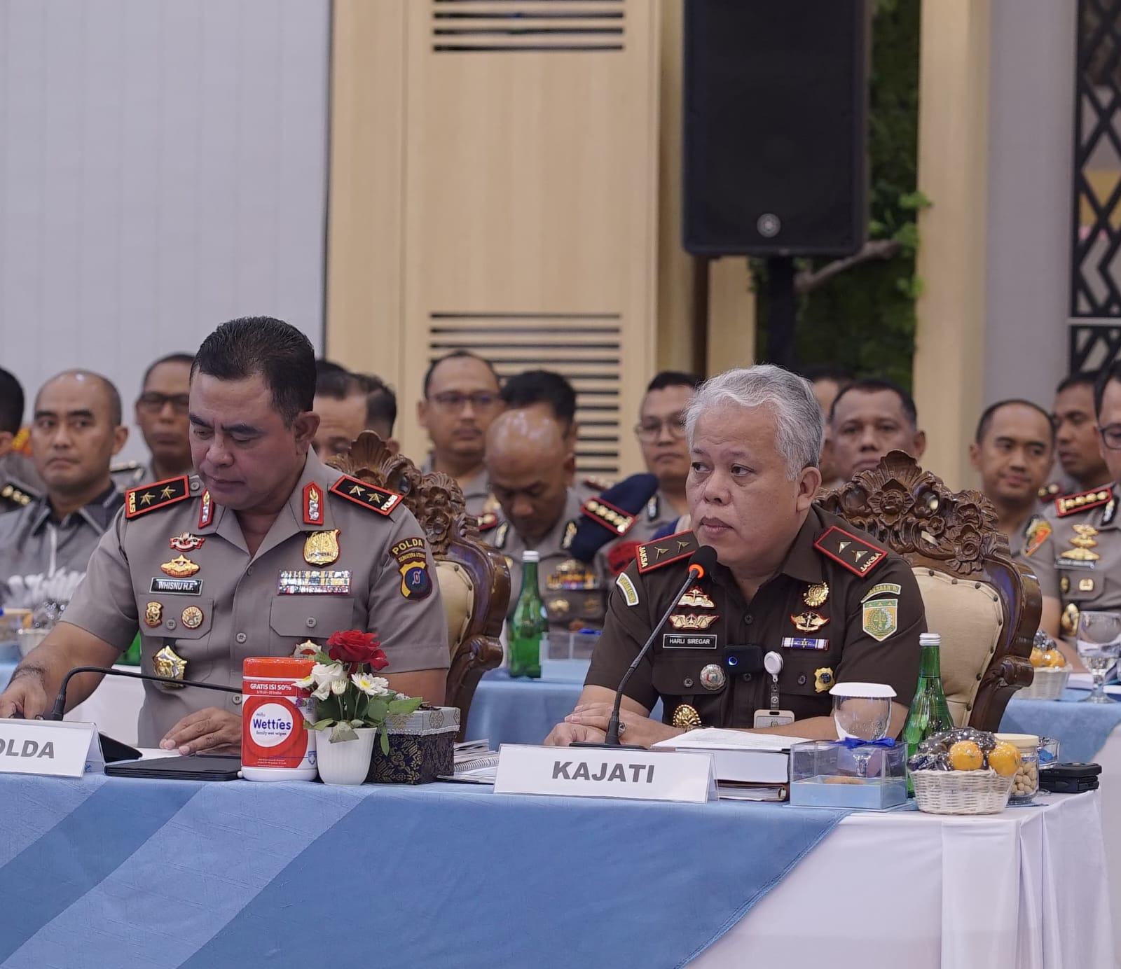 Kunjungan Komisi III DPR RI di Kejati Sumut. Dr.Harli Siregar: “Kejati Sumut dan Jajaran Terus Berupaya Menegakkan Hukum Secara Bermartabat, Transparan”.
