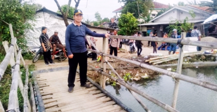 Pemdes Bantar Jaya Ucapkan Terima Kasih kepada Polda Metro Jaya Jembatan Ma Rame Kini Resmi Menjadi Jembatan Presisi
