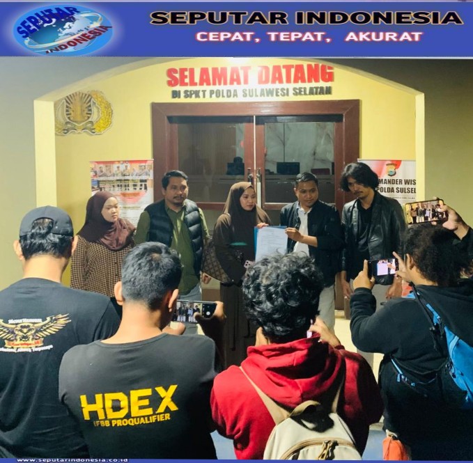 Mantan Caleg Nasdem Dan Empat Orang Lainnya Resmi Dilaporkan Ke polda Sulsel Terkait Pencemaran Nama Baik