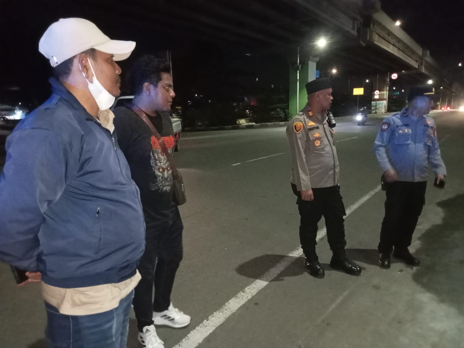 Cegah Tawuran Dan Balapan Liar, Polsek Bekasi Barat Intensifkan Patroli Malam