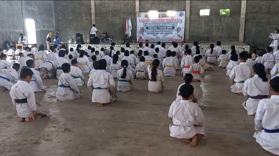 Ratusan Karateka Ikuti seleksi GASHUKU dan Ujian KYU