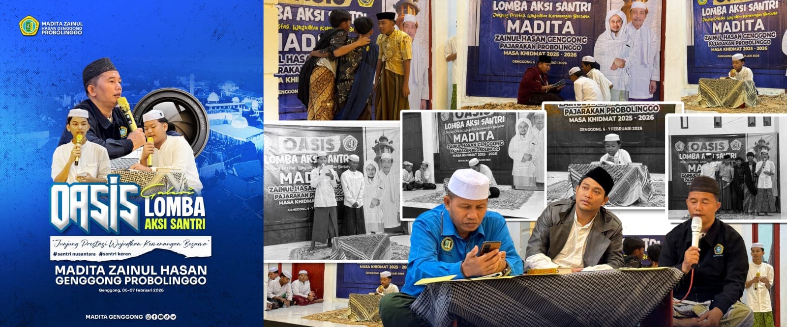 Wakil Kepala Kesiswaan Tekankan Lomba Santri sebagai Wadah Prestasi di MADITA ZAHA Genggong