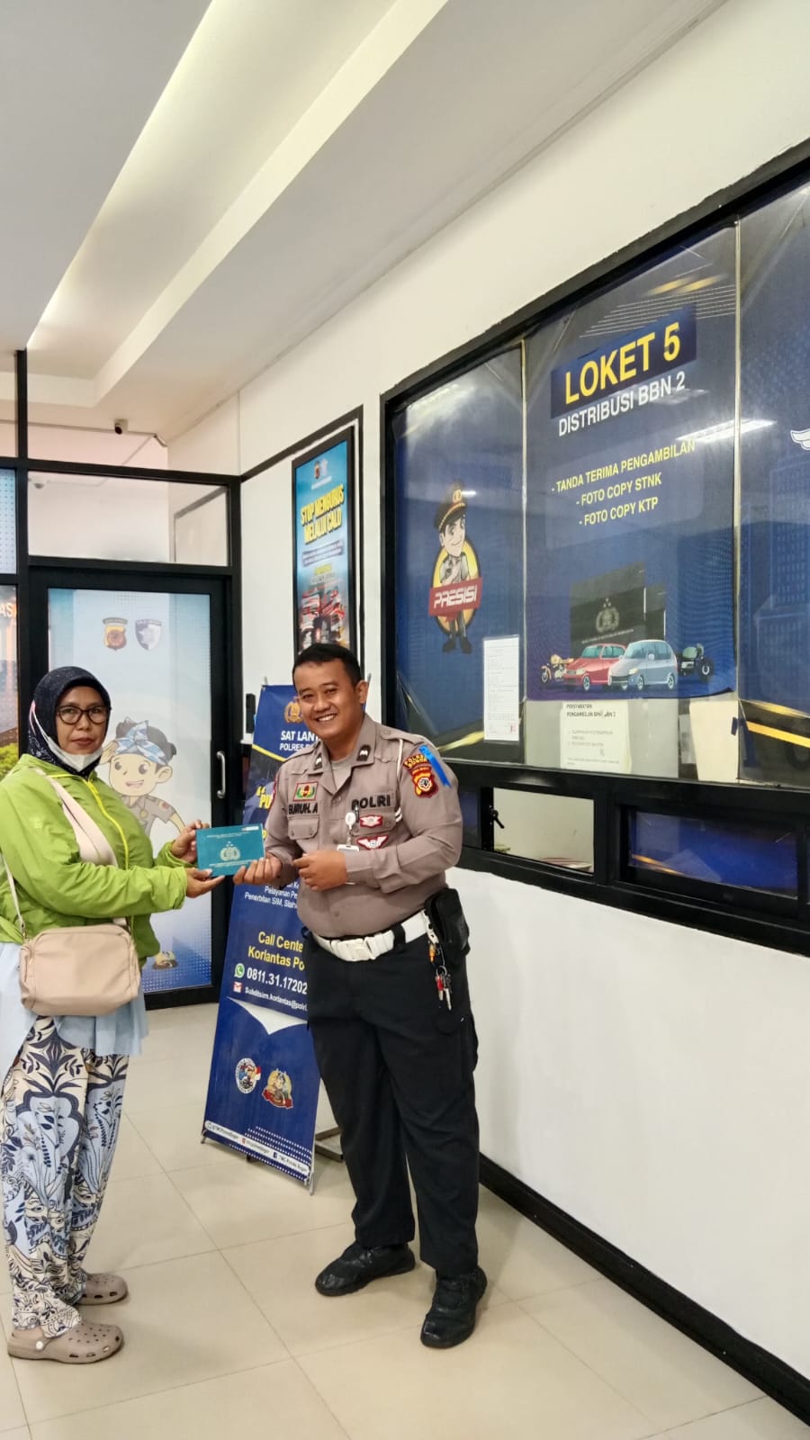 Wujudkan Pelayanan Humanis Samsat Cibinong Bogor Fasilitasi Pengembalian BPKB TKA