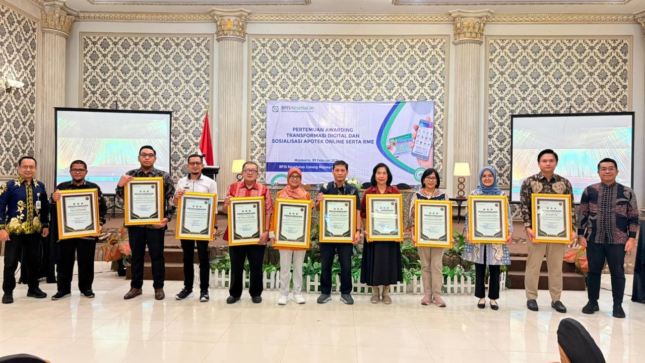 BPJS Kesehatan Dorong Integrasi Digital FKRTL Lewat Awarding Transformasi Digital dan Sosialisasi Apotek Online serta Rekam Medis Elektronik