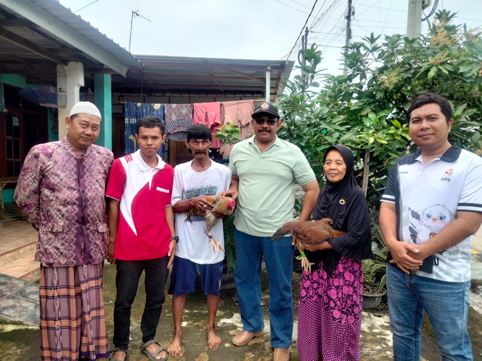 Kades Lebaksono H. Afan Faizin MPd, Kembali Berikan Bantuan Ayam Jawa, Program Sudah Berjalan 6 Tahun