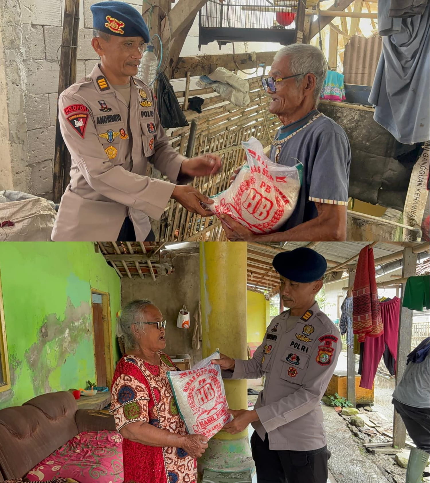 Brimob Batalyon D Pelopor melaksanakan kegiatan Ramadhan Berkah