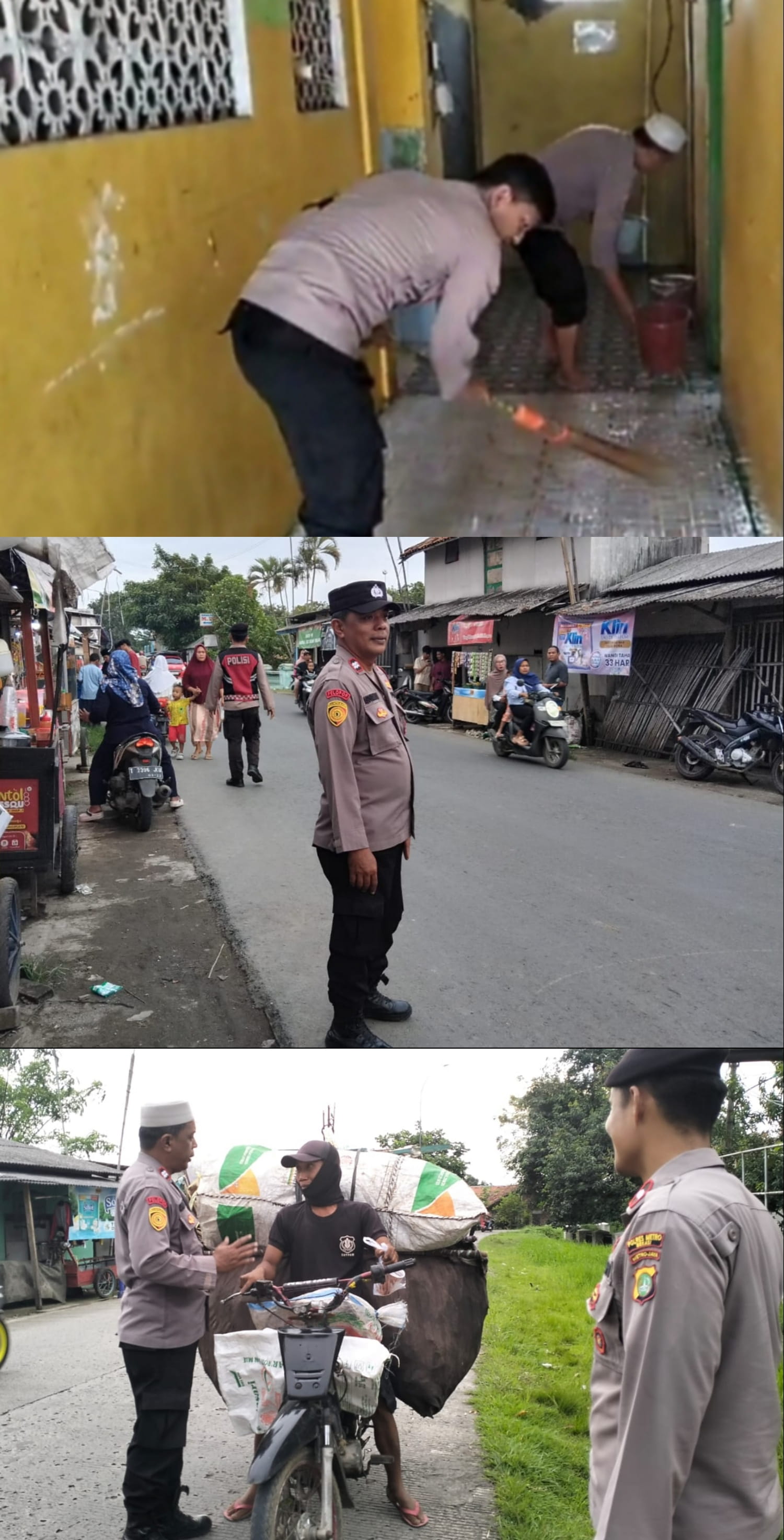 Sejukkan Ramadhan Polsek Pebayuran Gelar Bakti Religi Dan Berbagi Takjil Penuh Kepedulian