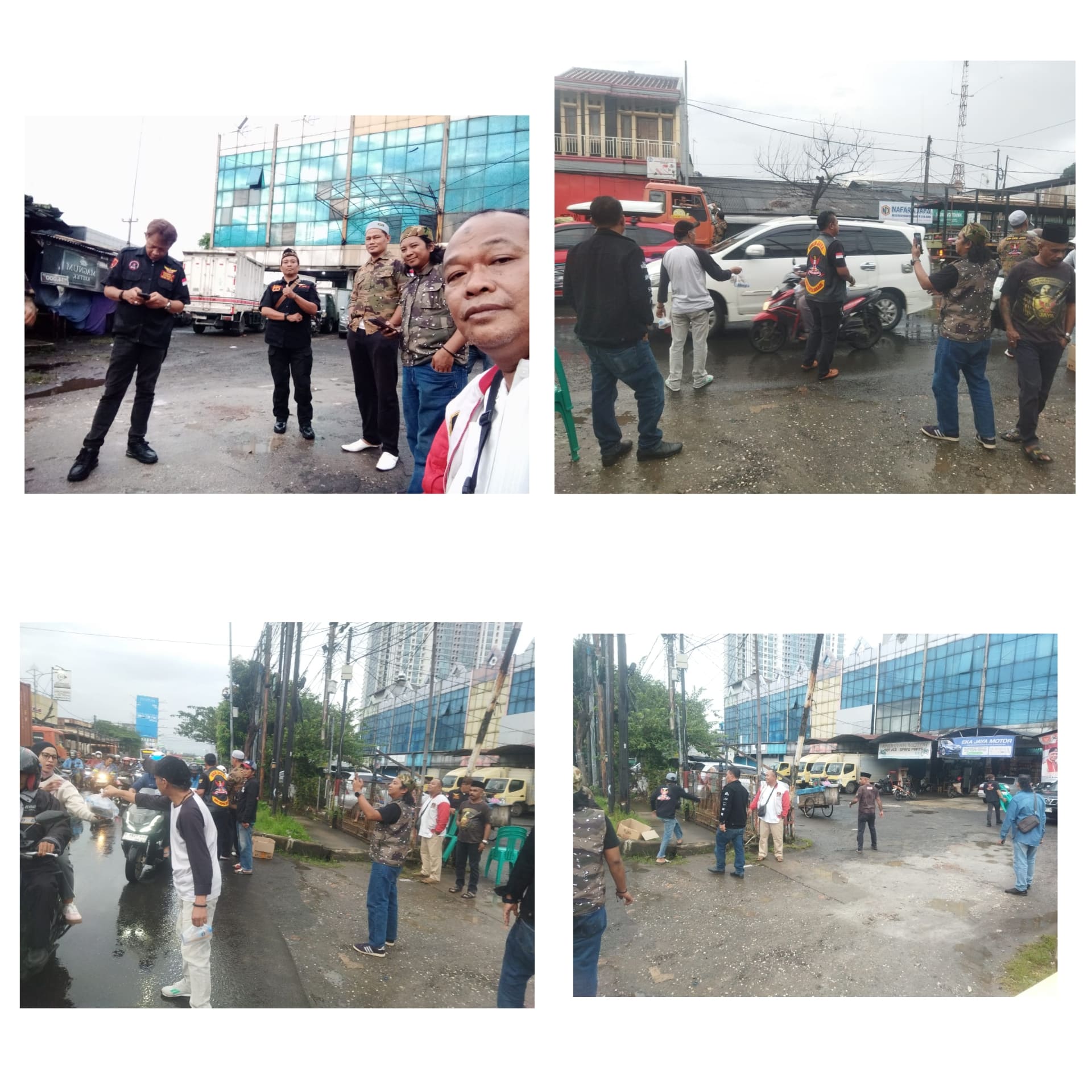 Jumat Berkah Di Bulan Ramadhan Grib Jaya DPC Kota Bekasi Berbagai Takjil Kepada Pengendara Yang Lewat Depan Sekretariat DPC Kota Bekasi