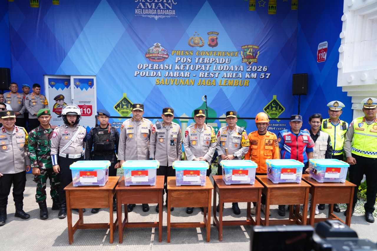 Pantau Arus Mudik dari Udara, Wakapolri Pastikan 2.746 Pos Operasi Ketupat 2026 Siap Layani Pemudik