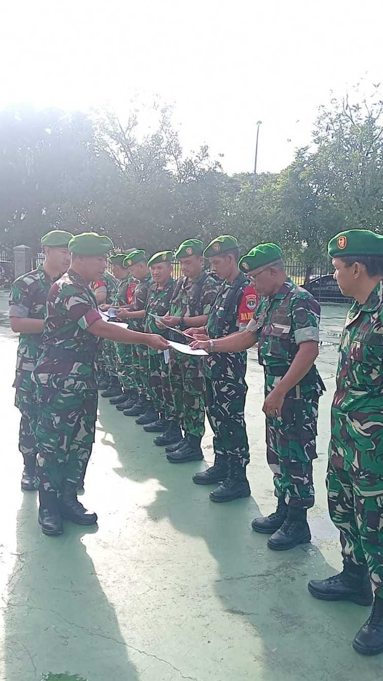 Dandim 0509/Kab Bekasi Resmi Lepas Anggota Cuti Idul Fitri Gelombang II