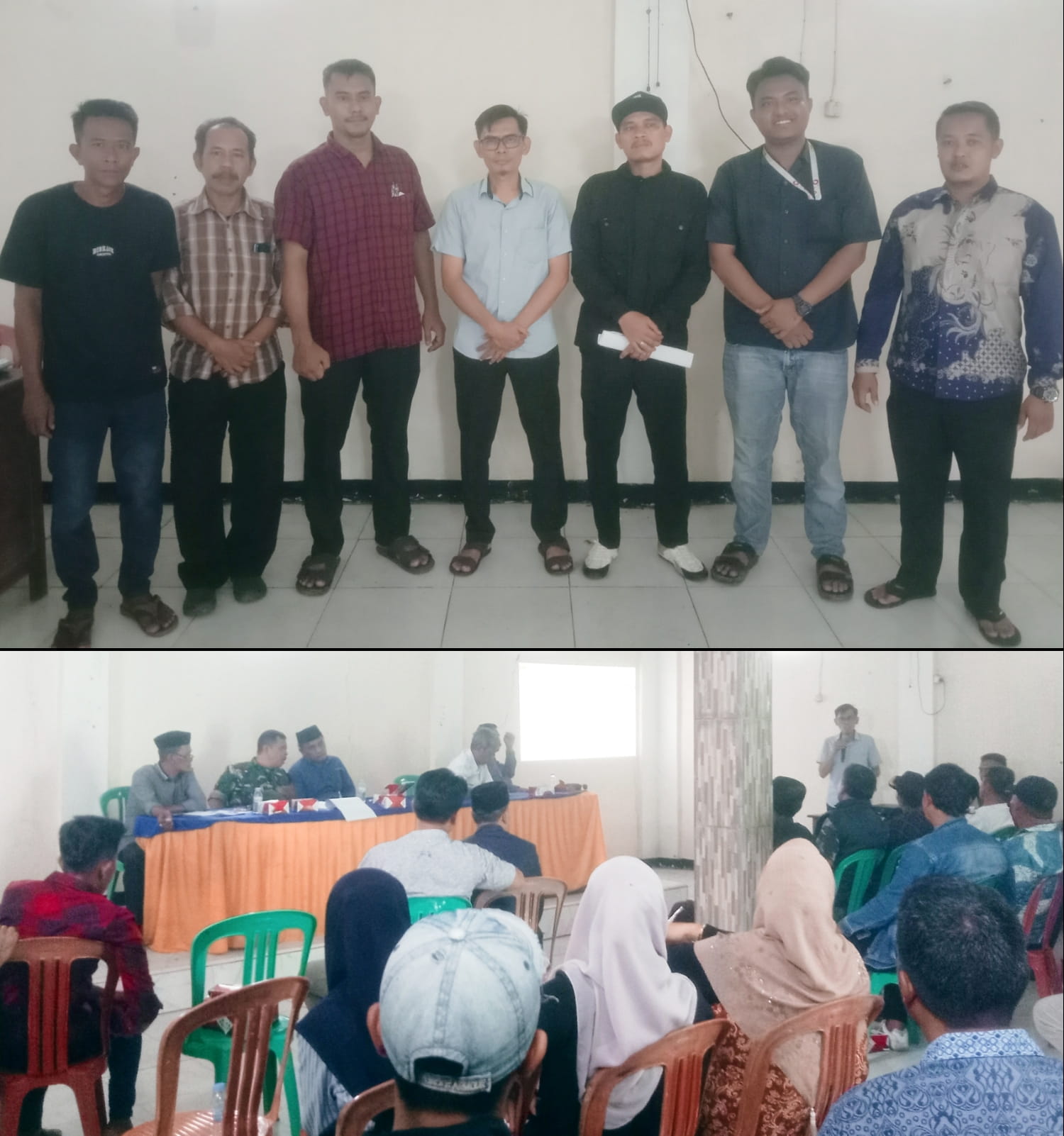 Panitia Pembentukan Pengisian BPD Desa Kertajaya Tahun 2026-2034 Gelar Rapat Penetapan Tokoh Keterwakilan Di Aula Kantor Desa Kertajaya