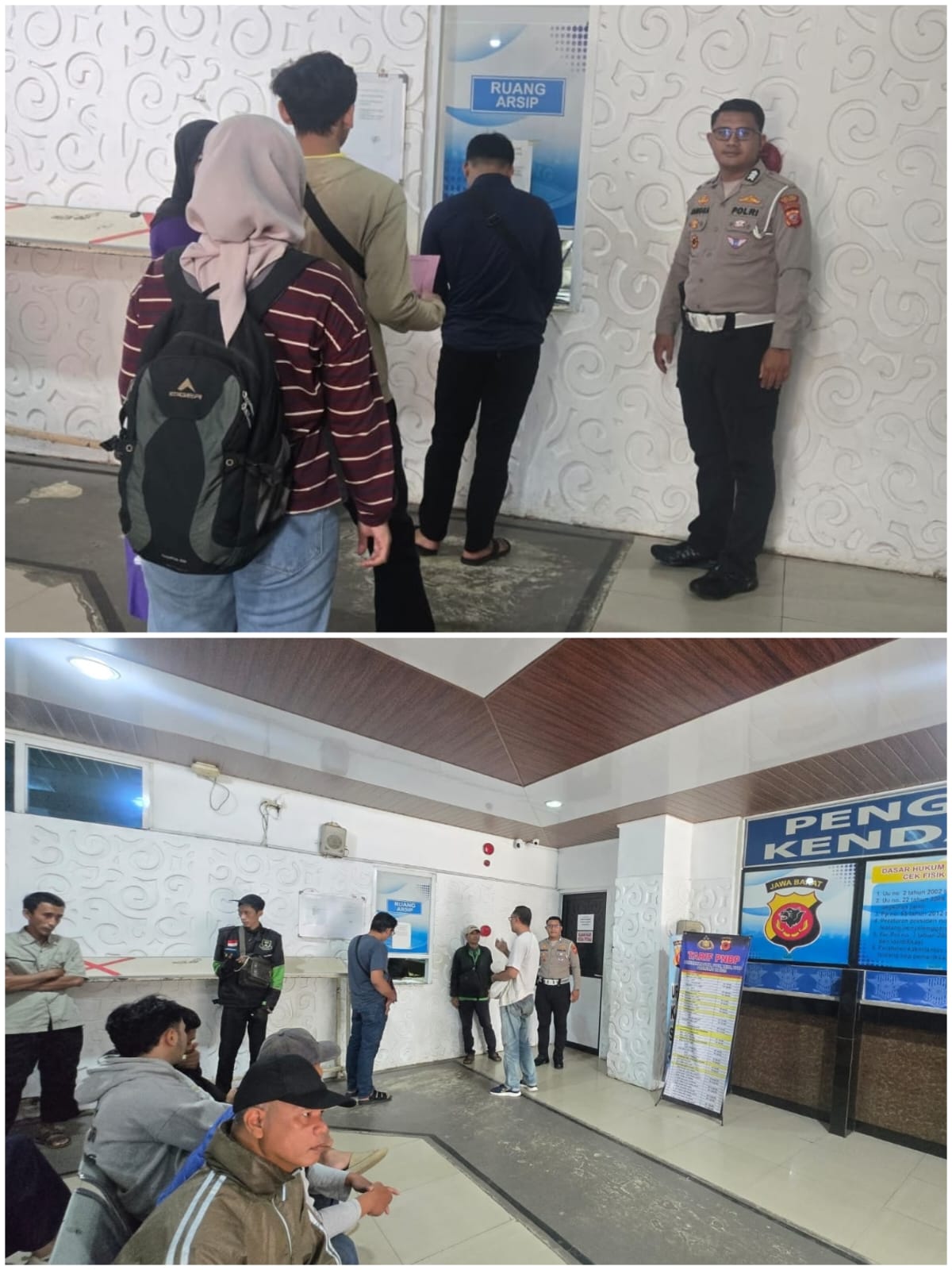 Pokja Arsip Turun Tangan Warga Terbantu Urus Pajak Kendaraan 5 Tahunan