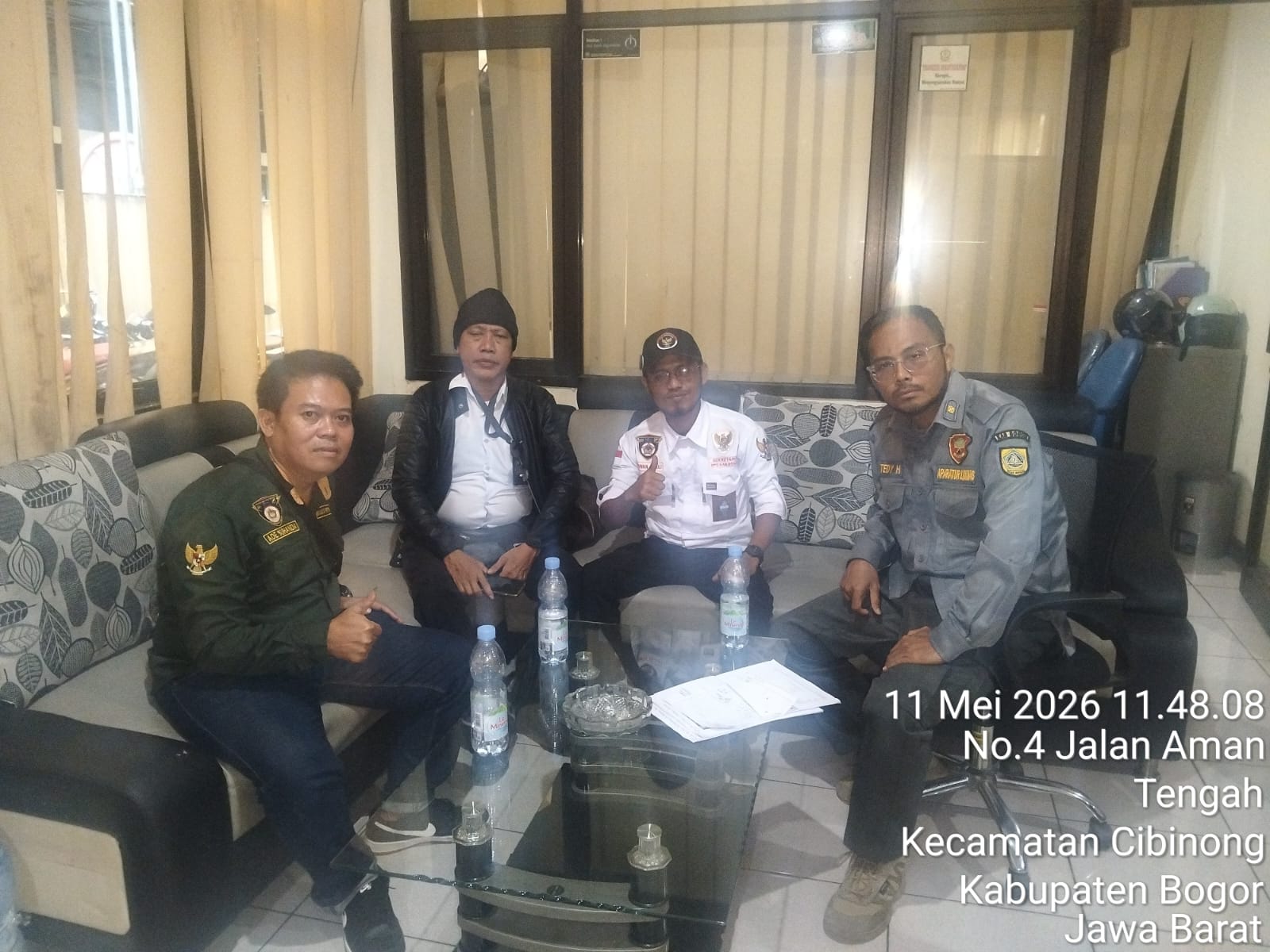 Audiensi AKPERSI DPC Kabupaten Bogor Dengan Satpol PP Soroti Aktivitas Galian C Di Parung Panjang