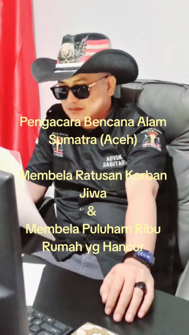 Sosok Bang Rius, Advokat Muda Arce Sagitarius, S.H.M.A.D. yang Dikenal Berani Tegas Dan Amanah