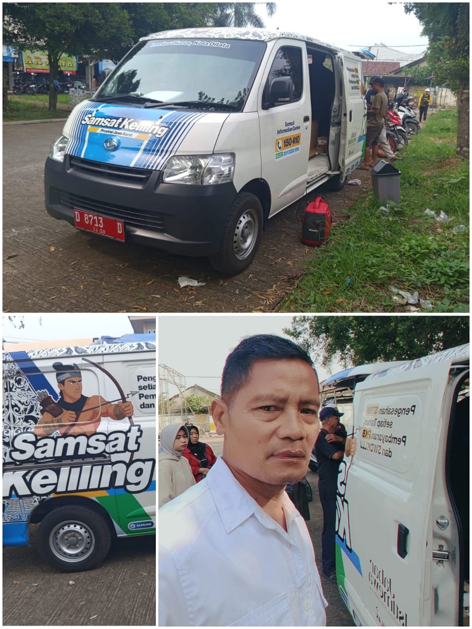 Samsat Keliling Hadir Di Rumpin Permudah Warga Bayar Pajak Kendaraan Bermotor Tanpa Harus Jauh ke Kantor Samsat