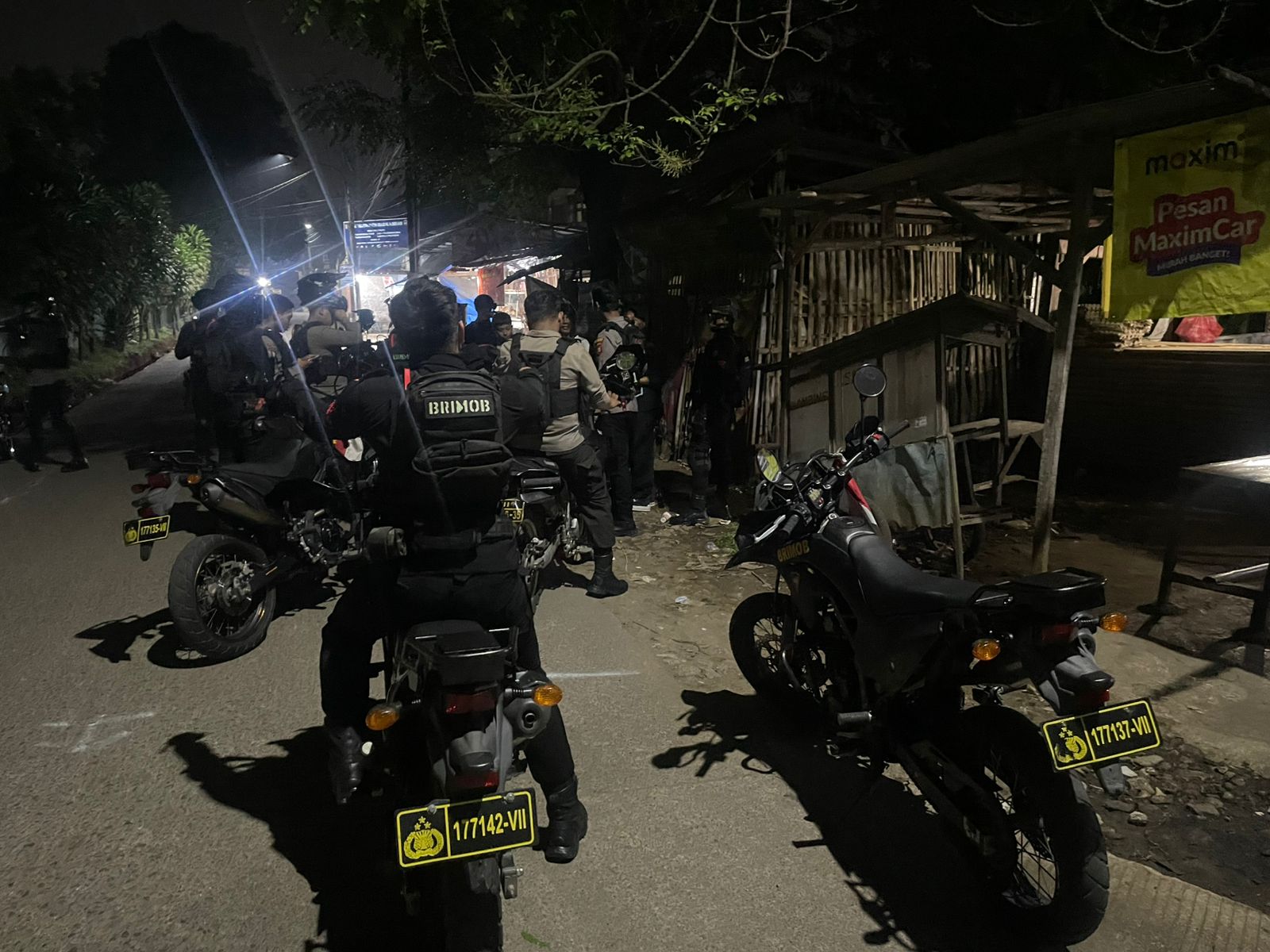 Sisir Jalur Rawan Tengah Malam, Polres Metro Bekasi Kota Gelar Operasi Kejahatan Jalanan