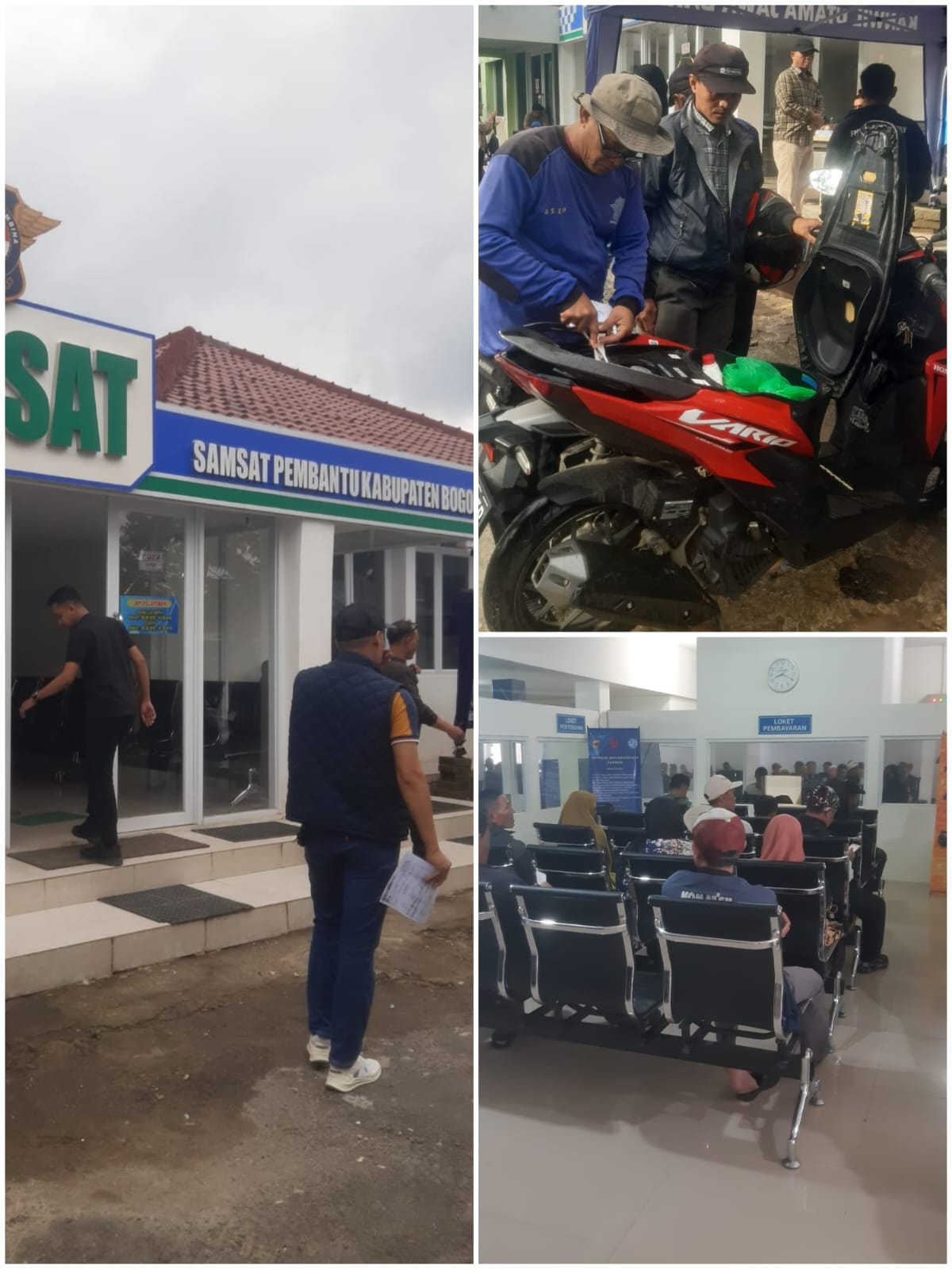Masyarakat Leuwiliang Semakin Mudah Bayar Pajak Kendaraan Hadir Samsat Pembantu Di Leuwiliang