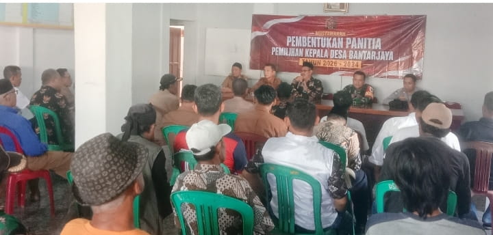 Pemdes Bantarjaya Gelar Musyawarah Pembentukan Panitia Pilkades 2026-2034