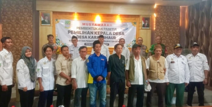 Ketua BPD Desa Karang Haur Telah Resmi Membentuk Panitia Pemilihan Kepala Desa Karang Haur 2026-2034