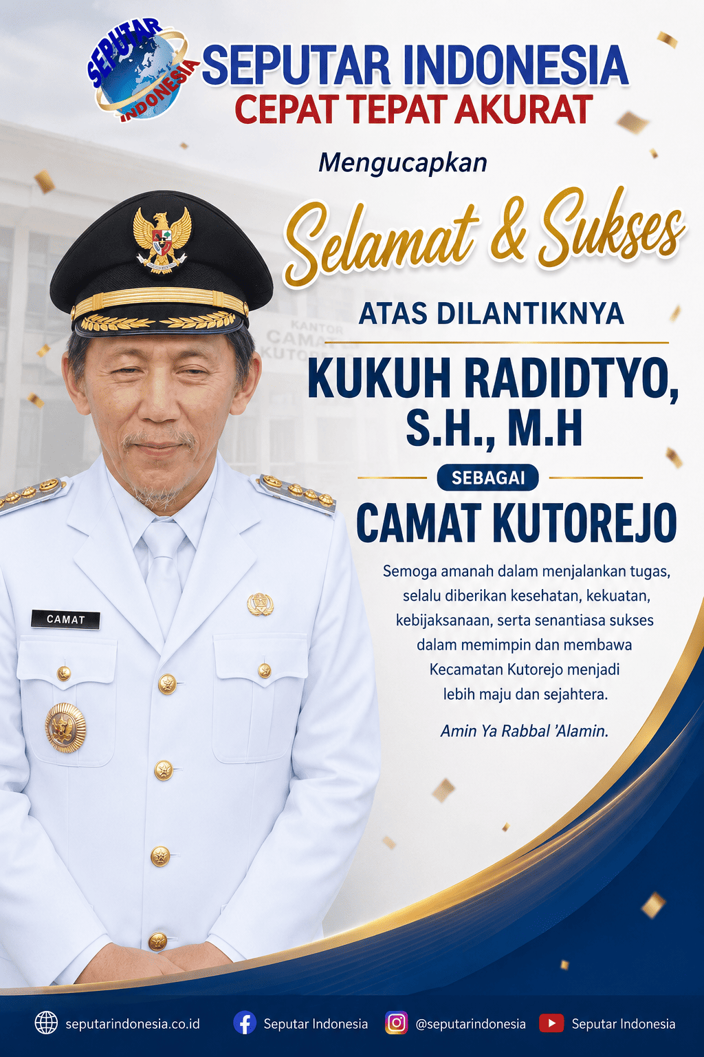Ucapan Selamat Dari Pimpinan Redaksi Media Seputar Indonesia