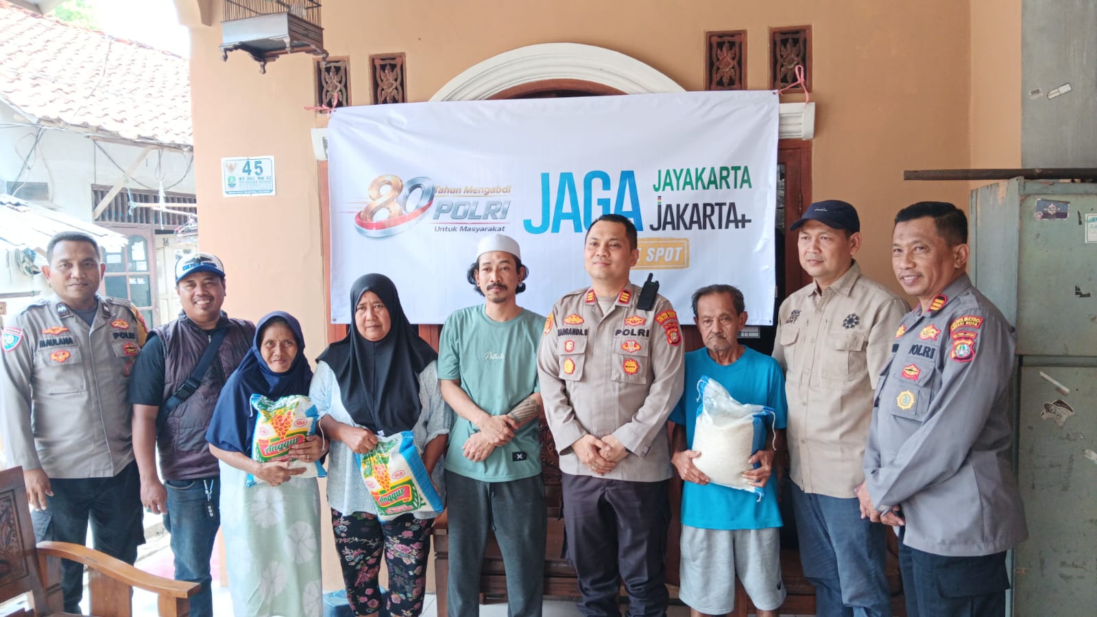 KAPOLSEK JATIASIH PIMPIN PROGRAM JAGA JAKARTA ON THE SPOT, PERKUAT SINERGI DENGAN MASYARAKAT MENJAGA KAMTIBMAS