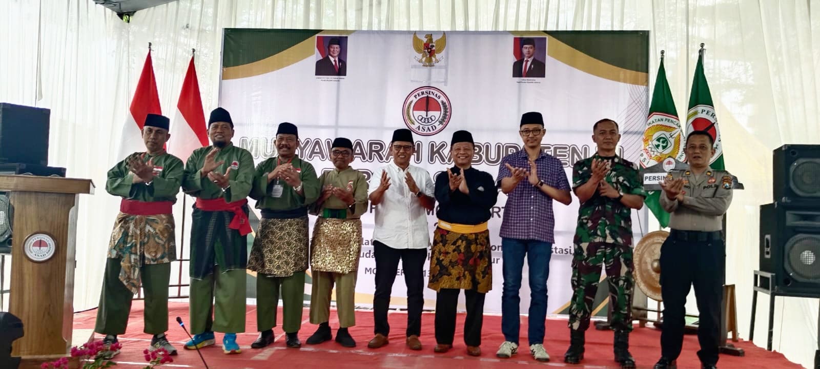Mewakili Bupati Mojokerto Sekdakab Membuka Muscab Persinas Asad Cabang Mojokerto  ke VI