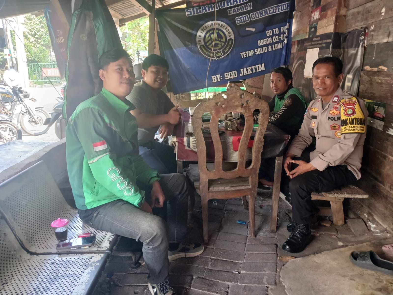Jaga Jakarta On The Sambangi Pangkalan Kranggan Permai, Bhabinkamtibmas Jatisampurna Antisipasi curanmor