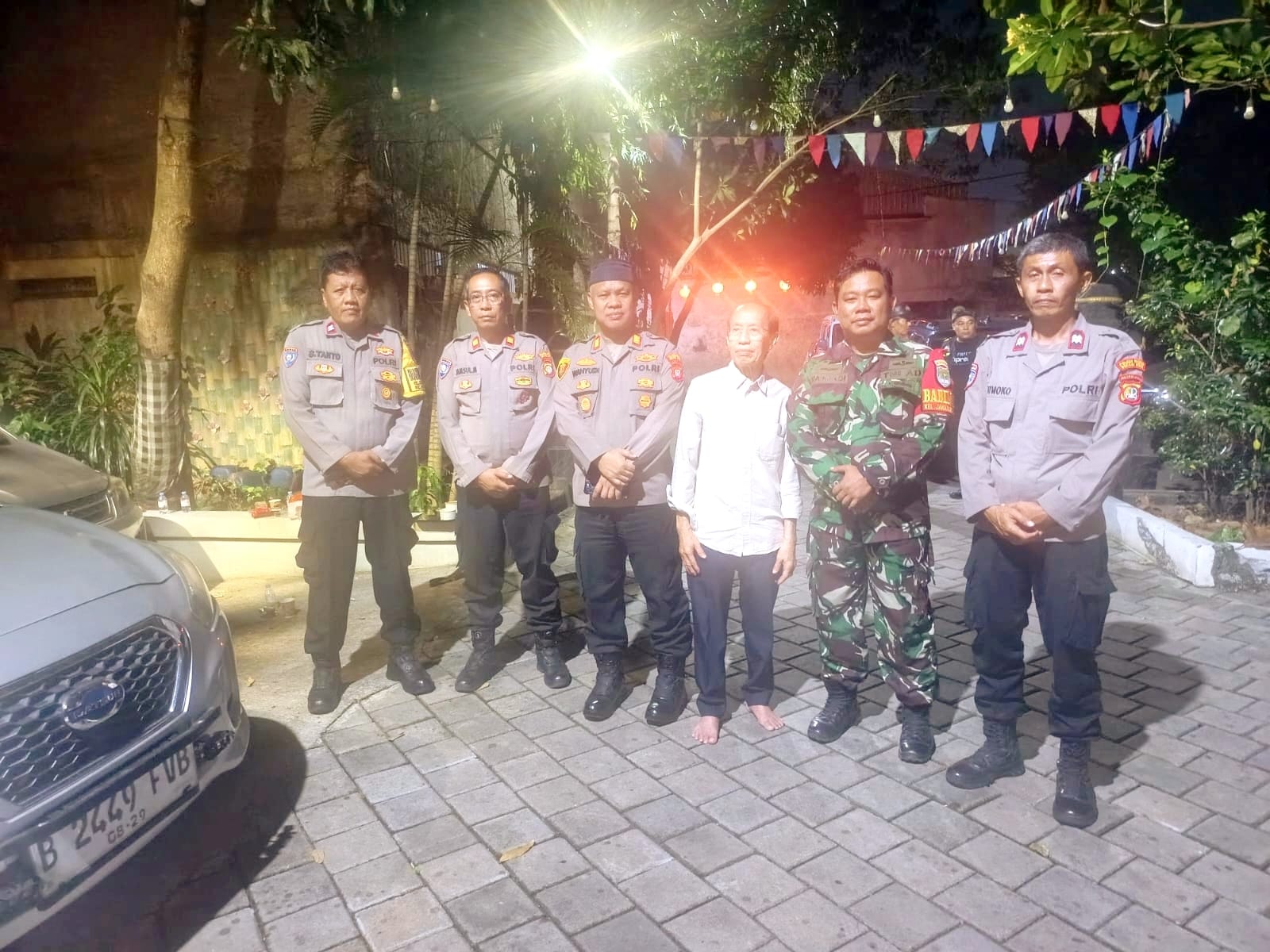 Ajak Warga Cegah Tawuran Dan Judi Online: Jaga Jakarta On The Spot Kapolsek Bekasi Barat Di Kampung Dua Jakasampurna