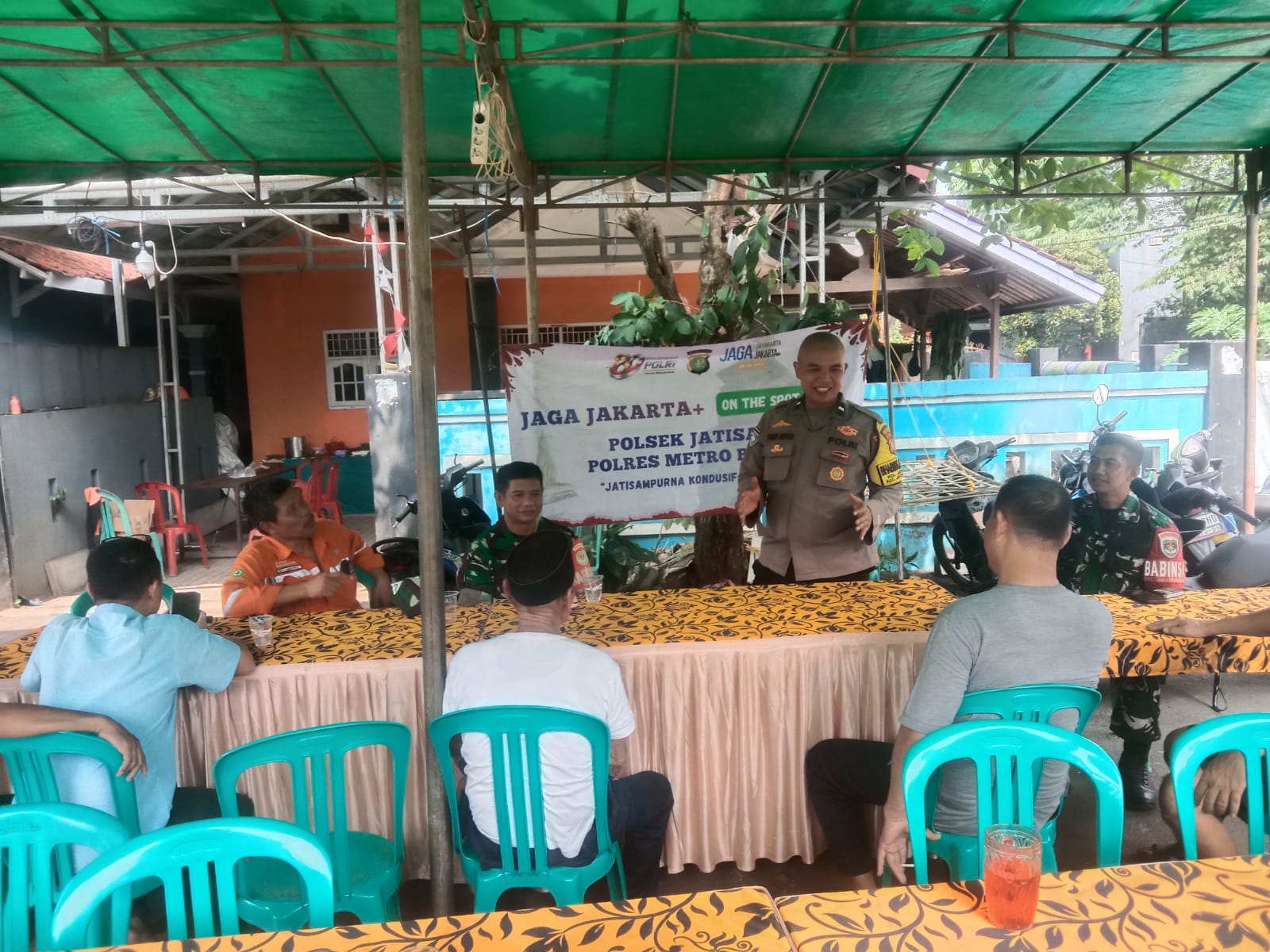Kapolsek Jatisampurna Gelar Jaga Jakarta On The Spot Bersama Warga Jatirangga