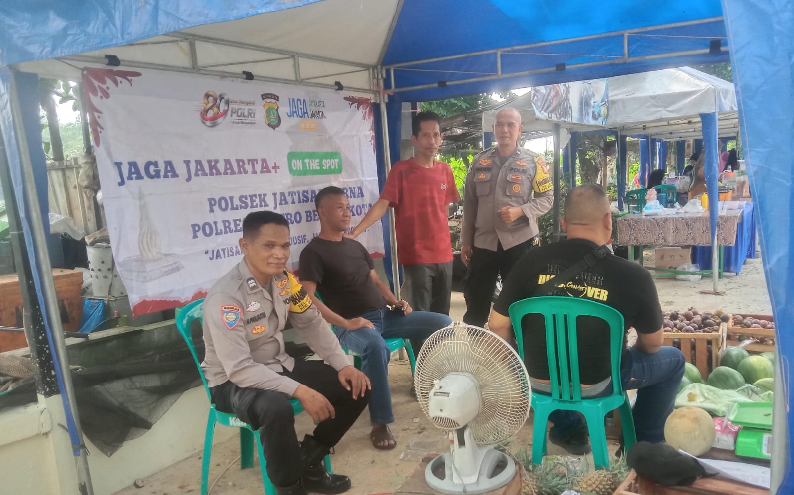 Kapolsek Jatisampurna Gelar Jaga Jakarta On The Spot Bersama Warga di Jatirangga