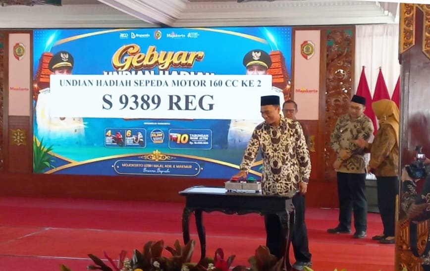 Pemkab Mojokerto Melalui Bapenda Gelar High Level Meeting ETPD dan Gebyar Undian PKB