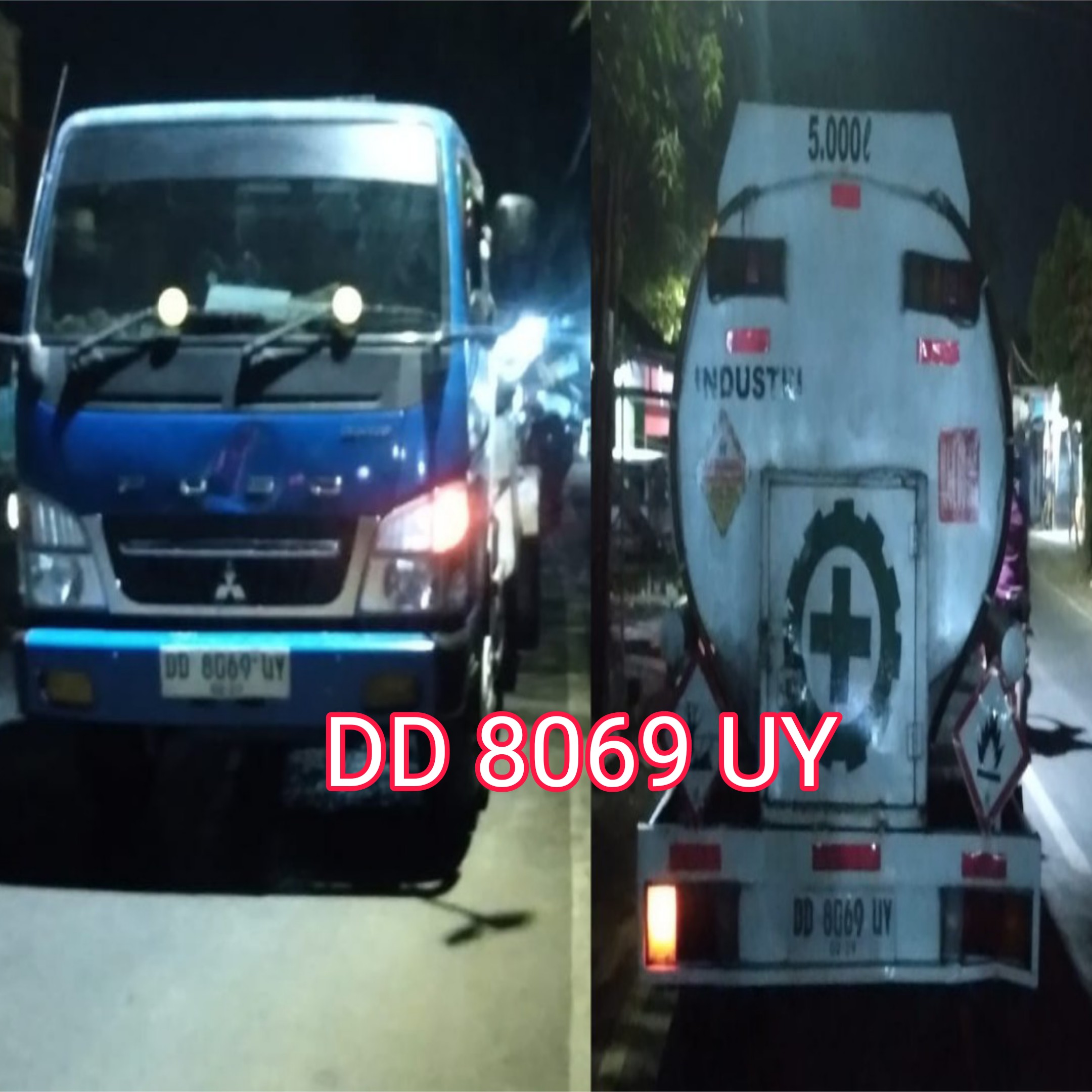 Mobil Tangki 5 Ton Solar Ilegal DD 8069 UY Beroperasi Terang-Terangan, Sopir Sebut Oknum TNI  berinisial ADK dan H. Malik