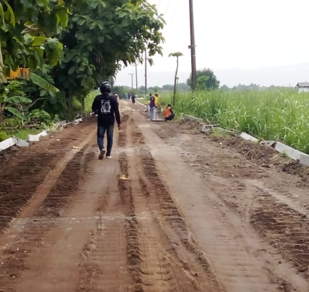 Berita adanya jalan rusak, Direspon Gercep Bupati Mojokerto Al Barra