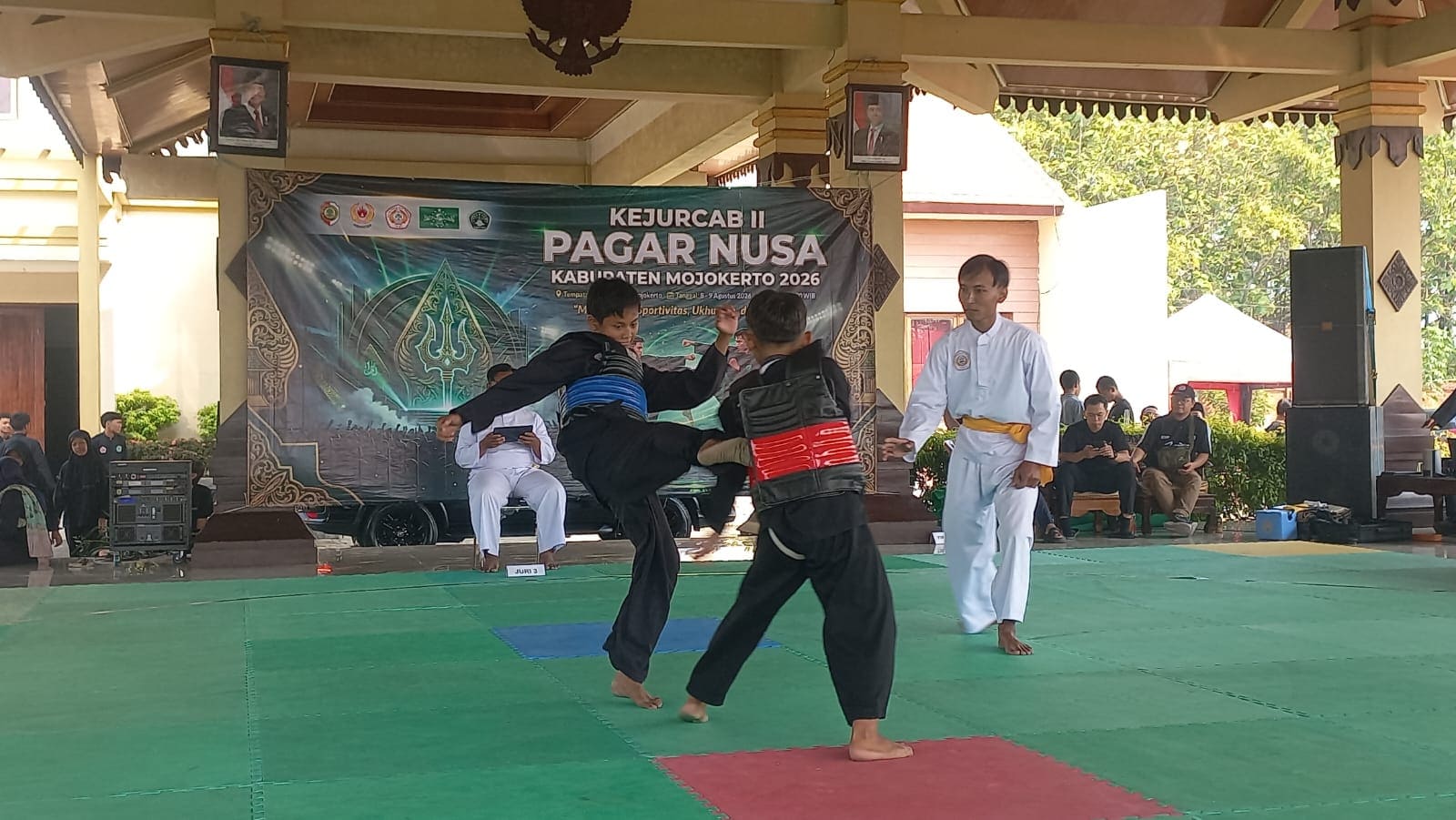 Wabup dr Rizal Membuka Kejurcab II Pagar Nusa. “Pemkab Mendukung Pengembangan Prestasi Atlet